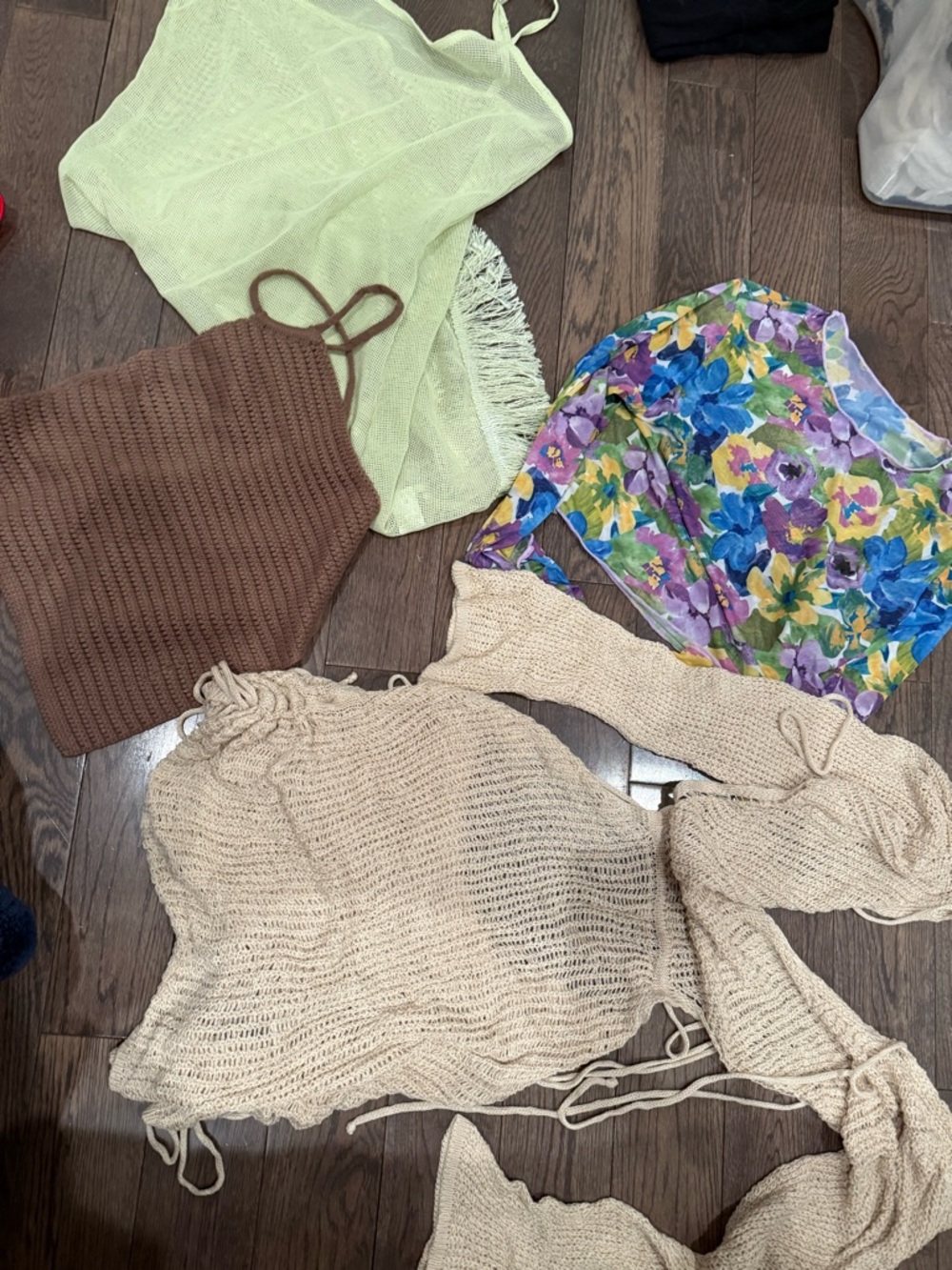 Bundle swim coverup